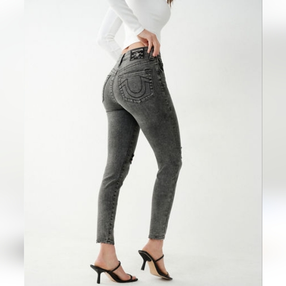 True Religion Jeans True Religion Jennie Curvy Mid Rise Skinny